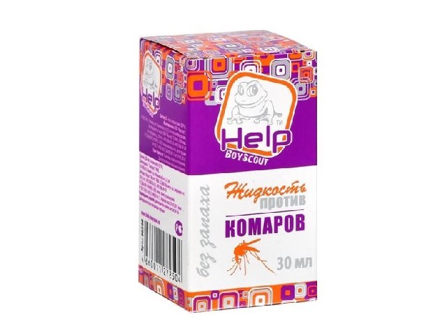 HELP Гель- бальзам после укусов НАСЕКОМЫХ 30г/ 48/12